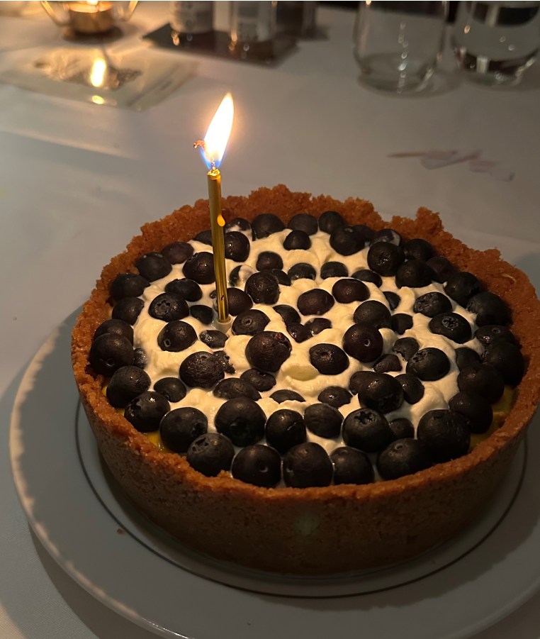 blueberry lemon cheesecake