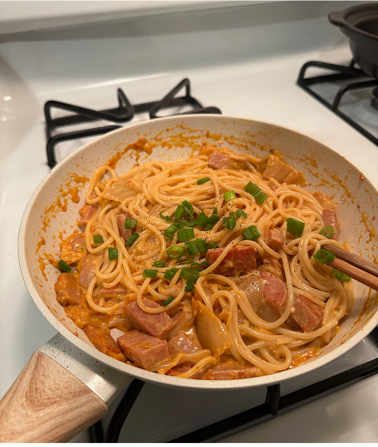 kimchi carbonara